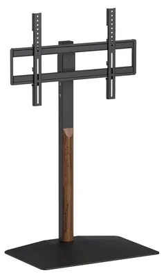 Image de Support TV sur pied pour écran 32"-85", finition bois