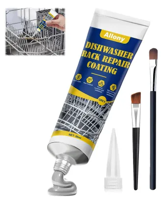 Reparaturlack für Geschirrkorb, grau, 50 ml, wasserdicht