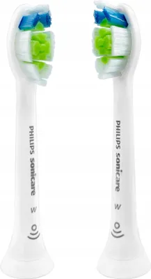 Immagine prodotto di Philips DiamondClean White HX6062/26, testine di ricambio per spazzolini, 2 pezzi