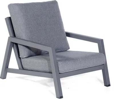 Produktbild von Sonnenpartner Loungesessel Empire Aluminium anthrazit mit Kissen Relaxsessel