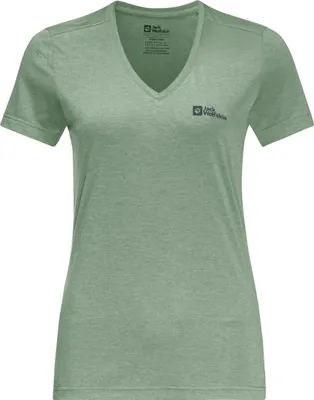 Produktbild von Jack Wolfskin Damen Crosstrail T-Shirt eucalyptus L