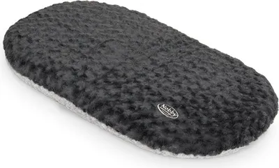 Produktbild von Nobby Kissen oval "SEOLI" L x B: 47 x 31 cm dunkelgrau / hellgrau