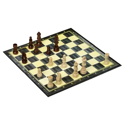 Produktbild von Schachset Standard 30 mm Feld – Brettspiel für 2 Spieler