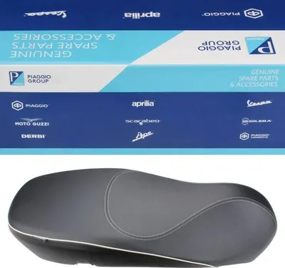 Zdjęcie produktu dla Siedzenie czarne 1B001300 oryginalne do Piaggio Vespa Sprint 125 150