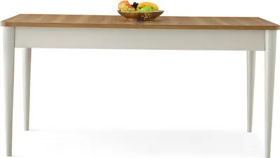 Immagine prodotto di Tavolo da pranzo Tavolo da pranzo in legno Zona pranzo Beige Sala da pranzo in legno Allungabile