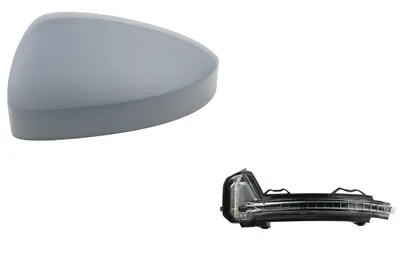 Produktbild von Spiegelkappe + LED-Spiegelblinker passend für VW Tiguan AD 01/16- links Fahrers. 5NA949101 5NA949101A 5NA857537A 5NA857537AGRU Johns