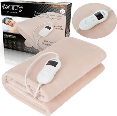 Produktbild von Camry Premium CR 7423, LCD, 800 mm, 1500 mm, Fleece, Polyester, Maschinenwäsche, 30 °C