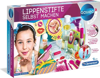 Immagine prodotto di Clementoni 59117.6 Clementoni Experimentierkasten Lippenstifte selbst machen