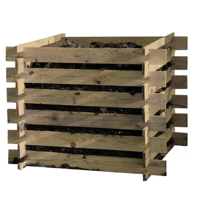 Produktbild von Holz-Komposter 100x100x70 cm aus Kiefernholz, KDI, Stecksystem
