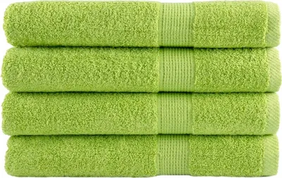 Obrázek produktu pro Premium ručníky SOLUND 4 jablkově zelené 100x200cm 600g/m²