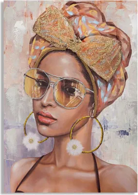 Produktbild von Mauro Ferretti Wandbild Jennifer mehrfarbig 70x3x100 cm