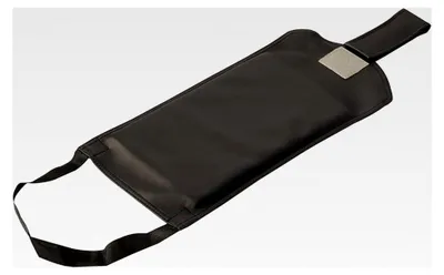 Produktbild von Universal gepolsterte Armlehne für Massageliegen in Schwarz