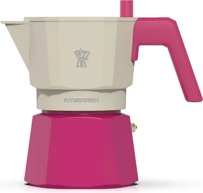 Zdjęcie produktu dla Kawiarka emaliowana 1 filiżanka Pezzetti Futurexpress róż z charakterem