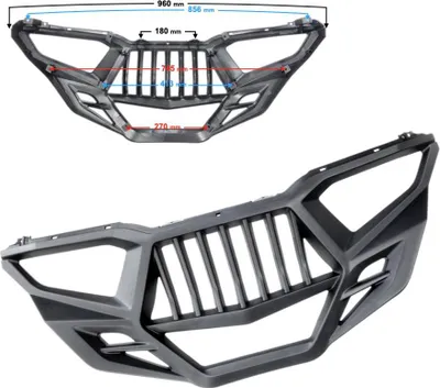 Image de Support de porte-bagages avant Braver 300
