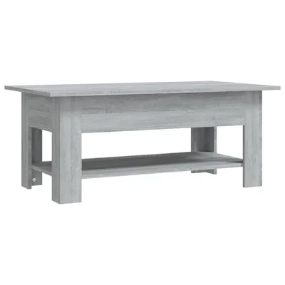 Obrázek produktu pro vidaXL Konferenční stolek Grey Sonoma 102x55x42 cm Dřevěný materiál