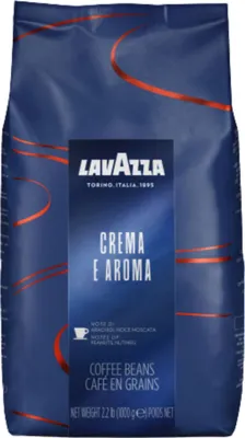 Zdjęcie produktu dla Lavazza Crema e Aroma 1kg, 1 kg, Espresso, Średnie palona, 1 szt., Torba