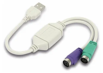 Produktbild von Good Connections USB Adapter USB1.1 -> 2x PS/2 St/Bu (50965)