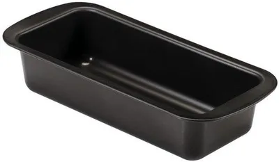 Produktbild von Ibenzoa® Pflaumenkuchenform 25 cm aus Stahl, doppelte Antihaftbeschichtung, schwarz – Backform für gleichmäßig gebackene Kuchen, spülmaschinenfest