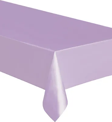 Produktbild von Plastiktischdecke Rechteckig Lavendel - Einheitsgröße
