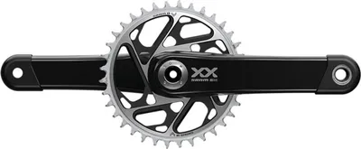 Produktbild von SRAM XX SL Eagle T-Type Kurbelgarnitur 165 mm - ultraleichte Carbon-Performan...