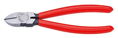 Produktbild von Seitenschneider L.160mm Kopf pol.Ku.-Überzug KNIPEX