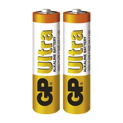 Alkalická baterie GP Ultra AA (LR6), 2 ks