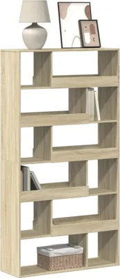Image de Maison Exclusive - Bibliothèque en chêne Sonoma 100 x 33 x 187,5 cm, aggloméré