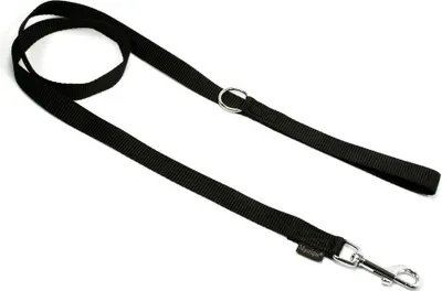 Produktbild von Mystique® Leinen Nylon 20mm mit Handschlaufe 1.20m schwarz