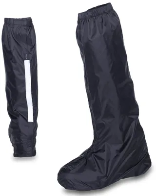 Image de Hock Fahrradgamaschen Gamas schwarz, Gr. XXL, Schuhgr. 48, en acier inoxydable