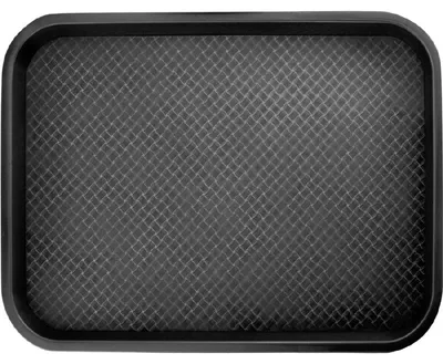 Produktbild von Fast Food Tablett 350x450mm - schwarz