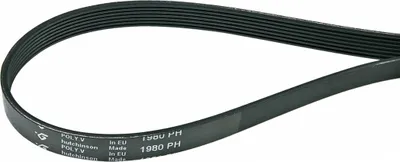 Produktbild von easyPART passend für 1980 PH 7 EUROPART Keilrippenriemen Antriebsriemen Rippenriemen Hutchinson 1980PH7 Wäschetrockner Trockner Alternativ Bosch 649054 Indesit C00375153 Bauknecht
