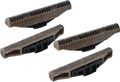 Produktbild von vhbw 4x Klingenblock kompatibel mit Remington RS7876, RS7403, RS7866, RS7868, RS7830, RS7832 Rasierer Schwarz Silber