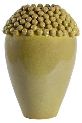 Immagine prodotto di Vaso bianco in Vetroceramica raffinato Light & Living Lovro