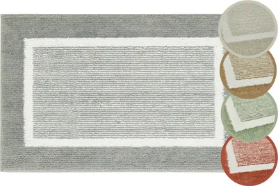 Produktbild von andiamo Badematte Maui grau 50 x 80 cm