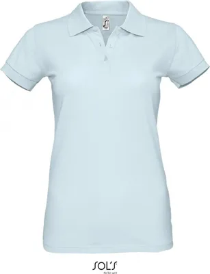 Produktbild von SOLs 11347 | Damen Polo Shirt Perfect - Farbe: Creamy Blue - Größe: XXL