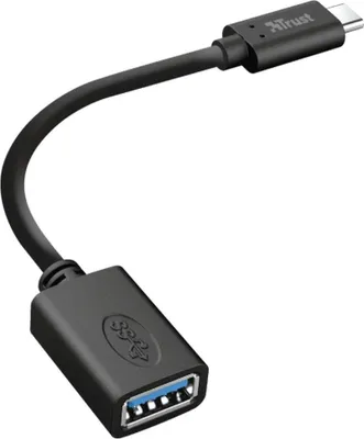 Image de TRUST Trust 20967 Câble USB 0,09 m USB C USB A Noir