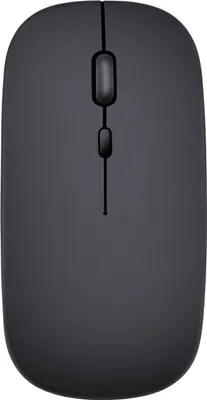 Image de INF Souris sans fil 2,4G - Souris d'ordinateur optique silencieuse Le noir