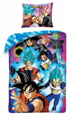 Produktbild von Dragon Ball Bettwäsche Ver. 2 140 x 200 cm / 70 x 90 cm
