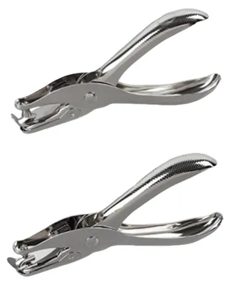 Lochzangen-Set 2er-Pack 3 mm + 6 mm, Metall, Handlocher