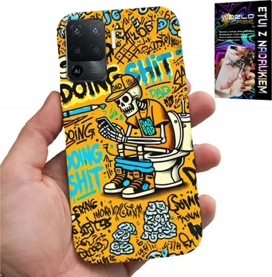Obrázek produktu pro Pouzdro pro Oppo F19 Pro - Doing Shit Bonehead On Kibble Case