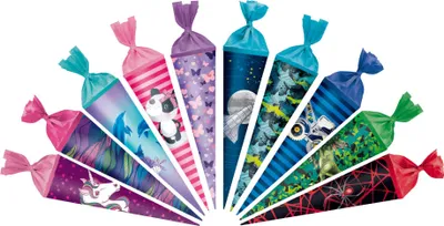 Produktbild von Herlitz Schultüte 35cm rund Mix M.s.