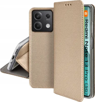 Obrázok produktu pre Puzdro pre Xiaomi Redmi Note 13 Pro 5G SMART MAGNET CASE WALLET + 9H SKLO