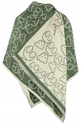 Produktbild von Agrafka 16329-0 Wendeschal Damen Strickbär Motiv