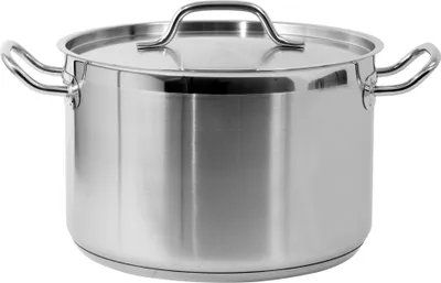 Produktbild von Hoher Topf Mit Edelstahldeckel 28X28 11,1L - Yg-00024