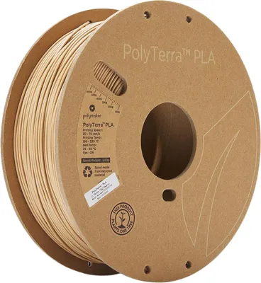 Produktbild von Polymaker PolyTerra Pla filament Peanut 1.75 mm 1KG
