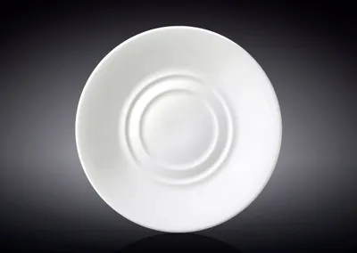 Image de Soucoupe polyvalente Wilmax 14 cm, porcelaine blanche WL-996099/A