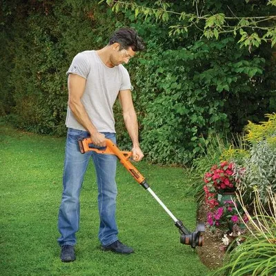 Immagine prodotto di Black & Decker Akku-Rasentrimmer, 18V, 1x2,0Ah, 25cm