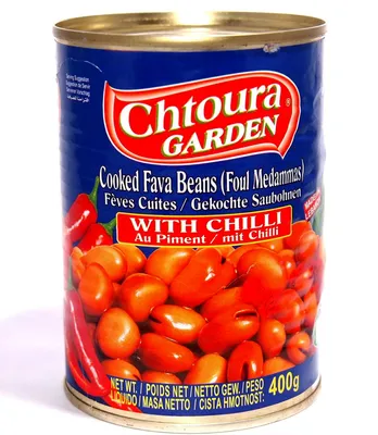 Produktbild von Chtoura Garden Foul Medammas Chilli - Saubohnen mit Chili 400g