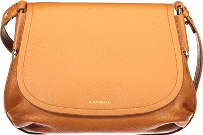 Produktbild von Stylische Orange Handtasche mit Schultergurt & Magnetverschluss