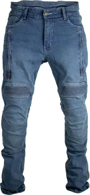 Produktbild von Herren Aramid Motorradjeans Biker Hose Bikerjeans Motorradhose Belüftet Slim Fit(W40 / L32)